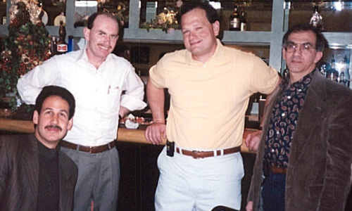 Group of Men at a Bar